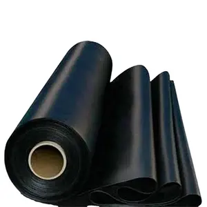 HDPE geomembrane không thấm nước HDPE geomembrane nuôi trồng thủy sản cá trang trại ao lót Glossy geomembrane