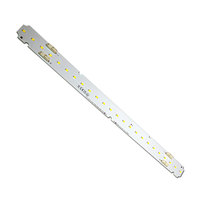 195LM/W Lumen élevé ZHAGA Standard 280*20mm Smd Led Plate SMD2835 10W DC36V Linear Led Module Pcb pour l'éclairage architectural