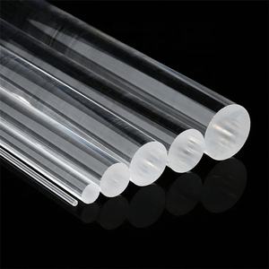 JR Vidro Personalizado alta qualidade alta temperatura resistente sólido grande e pequeno diâmetro quartzo vidro haste - Product Image 5