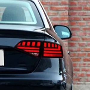 Ensemble de feux arrière pour <span class=keywords><strong>Audi</strong></span> A4 A4L B8 2009-2012 LED Auto Rear Back Lamps Upgrade Highlight Flashing Signal Light Accessoires - Product Image 6