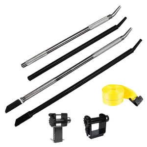 Hochwertige, robuste Chrom- oder lackierte Standard-Kombinations-Windenstange zur Ladungssicherung für Pritschenwagen-Zubehör - Product Image 1