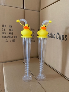 Mới lạ trẻ em nhân vật ly LFGB lễ hội nhựa slushies cup giá bán buôn 12oz/17Oz Twist bằng Cháo sân cup - Product Image 6