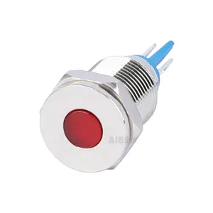 Factory Direct Selling Low Price ac dc red green yellow 10mm equipment indicator lights led