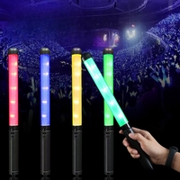 Variedad de Barras Luminosas de Plástico RGB que Cambian de Color, Control Remoto LED CNC para Conciertos, Programación por Computadora