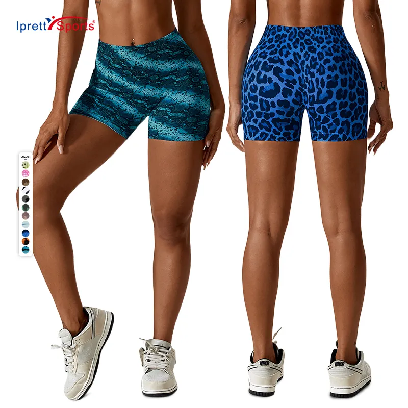 New Digital Print Tier muster 11 Styles Nahtlose Scrunch Yoga Hose Fitness Butt Lift Workout Yoga Tragen von Sports horts