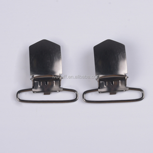 2 pinces à suspension pour ceinture de <span class=keywords><strong>35mm</strong></span>, gros sportif, couleur noire, en métal - Product Image 2