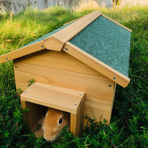 Capanna di criceto in legno massello personalizzata per casa per criceti in stile Fashion - Product Image 3