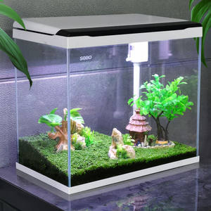 SOBO MINI <span class=keywords><strong>Aquarium</strong></span> de table pour salon, mini <span class=keywords><strong>aquarium</strong></span> en plastique acrylique avec filtre et pompe intégrés, vente en gros - Product Image 2