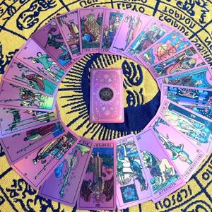 Klasik Bronzlaştırıcı Kenarlı Aziz Melek Gözü Waite Altın Varaklı <span class=keywords><strong>Tarot</strong></span> Su Geçirmez Masa Oyunu Kartı İngilizce Talimatlı - Product Image 4