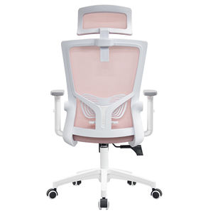 Ofertas de Marca China Buena calidad Presupuesto Rosa Ergonómico Oficina Secretaria Silla con reposacabezas - Product Image 5
