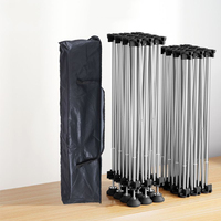 Banc de travail de jambe d'araignée portable avec conception de jambe stable et grande capacité de charge