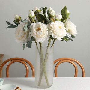 Flores Artificiales de Seda con Tacto Real para Decoración de Bodas y Hogar, Venta al por Mayor en China, Alta Calidad, para el Día de la Madre y Navidad - Product Image 3