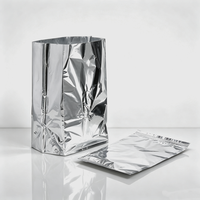 Boîte-sac en aluminium thermoscellable polyvalente pour l'emballage de fruits secs biologiques et de collations