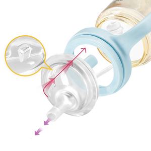 Anti Bactéries Coréen Bébé Tasse Bouteille D'eau Conception De Luxe Nouveau-Né 8 Oz PPSU Lait Bouteilles De Stockage <span class=keywords><strong>Mam</strong></span> Sans BPA 300ml Bouteille - Product Image 4
