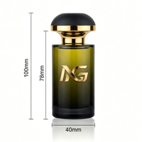Flacons de parfum vides à sertir personnalisés 30ml 50ml 100ml, couleur dégradée, flacon de parfum de luxe avec emballage boîte