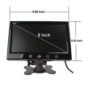 Màn hình xe <span class=keywords><strong>TFT</strong></span> <span class=keywords><strong>LCD</strong></span> <span class=keywords><strong>Monitor</strong></span> Android Car CD DVD tựa đầu máy nghe nhạc 9inch 2 kênh màu 10.2 inch IP Carplay 9 - 35 V DC 800*480 - Product Image 2