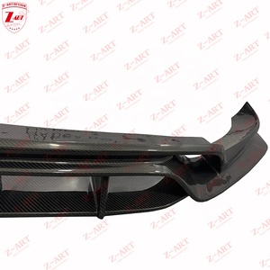 Kit carrosserie Z-ART style E3 pour <span class=keywords><strong>Porsche</strong></span> <span class=keywords><strong>Cayenne</strong></span> 9Y0 9YA SUV & Coupé 2018+ : lèvre avant, diffuseur arrière, spoiler. - Product Image 4