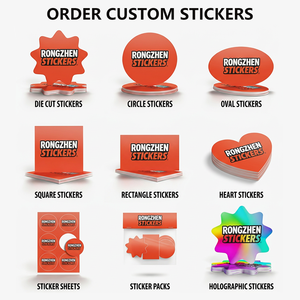 Pegatinas Personalizadas <span class=keywords><strong>de</strong></span> <span class=keywords><strong>Vinilo</strong></span>, Impresión Personalizada con Logotipo, Pegatinas Troqueladas, Pegatinas <span class=keywords><strong>de</strong></span> <span class=keywords><strong>Vinilo</strong></span> <span class=keywords><strong>de</strong></span> PVC Impermeables para Promoción - Product Image 2