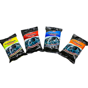 Hot Sale Eco-Friendly Pet-Friendly <span class=keywords><strong>Car</strong></span> <span class=keywords><strong>Interior</strong></span> Limpeza Toalhetes para assentos de couro Non-Woven 15x20cm - Product Image 5