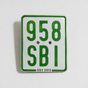 <span class=keywords><strong>Placa</strong></span> <span class=keywords><strong>de</strong></span> <span class=keywords><strong>Matrícula</strong></span> Europea para Motocicleta Estilo Alemán, <span class=keywords><strong>Placa</strong></span> <span class=keywords><strong>de</strong></span> Aluminio Grabada en Relieve OEM, Fabricante <span class=keywords><strong>de</strong></span> Placas <span class=keywords><strong>de</strong></span> <span class=keywords><strong>Matrícula</strong></span> Europeas para Vehículos - Product Image 2