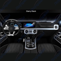 Nouvel intérieur pour Classe G W463 2002-2018 LHD, volant, tableau de bord, console, panneaux de porte, kit de conversion/mise à niveau