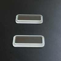 Fenêtre en verre saphir carré de qualité optique personnalisée professionnelle, épaisseur de 0,1 à 350 mm, fenêtres en saphir