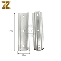 Venta al por mayor de fábrica: Conectores de metal de hierro de 9cm/12cm/13cm (120mm) para muebles, bisagras de unión para sofá y cama con herrajes de conexión cincados.