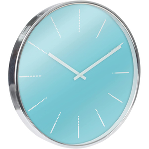 Relojes de pared redondos azules de lujo modernos de precio bajo de fábrica de 51cm, reloj colgante de pared decorativo creativo para el hogar, reloj Dropshipping 2025 - Product Image 1