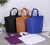 Bolsa de Compras Reutilizable de Tela No Tejida de Polipropileno PP Feeling, Antibacteriana, Transpirable, de Peso Medio y Alta Calidad