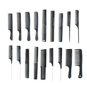 Peine profesional de acero inoxidable para peluquería, peine común para piojos, peine de cola de rata, cepillo metálico para cortar el cabello al por mayor - Product Image 1