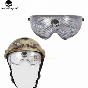 แว่นตาป้องกันสำหรับหมวกนิรภัยแบบรวดเร็ว อุปกรณ์เสริมหมวกนิรภัย แว่นตาสำรองสำหรับเดินป่า รุ่น EM8817 - Product Image 6