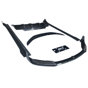 Accessoires en fibre de carbone personnalisés jupes latérales pare-chocs arrière diffuseur kit de corps modèle 3 2010- <span class=keywords><strong>2023</strong></span> - Product Image 1
