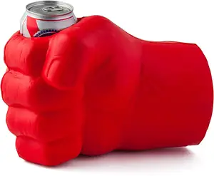 Duurzaam Schuim Rode Hand Houdt Kan Of Fles, Houdt Drinken Koud, Gemakkelijk Te Reinigen