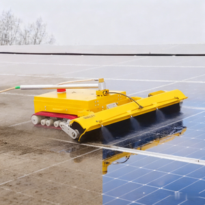 Robot Limpiador Solar Automático Anticaídas de Nuevo Diseño 2024 para Máquina de Limpieza de Paneles Solares - Product Image 3