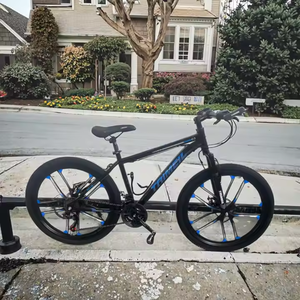 Vélo de montagne pour hommes et femmes, avec fourche en acier, de 24 à 26 pouces, 21 vitesses - Product Image 2