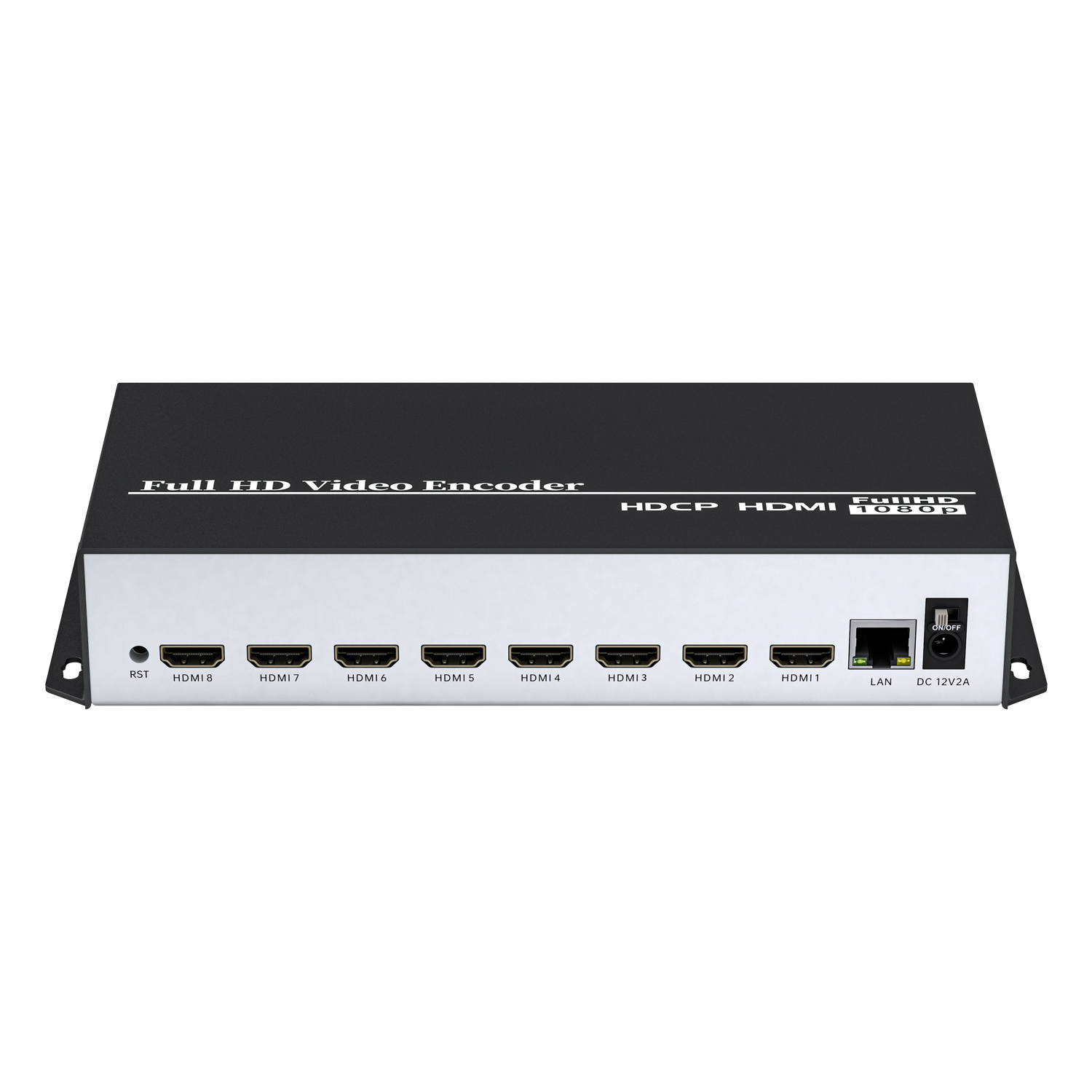 Unisheen 8 en 1 H.265 H.264 Codificador de video HDMI a IP Codificador de transmisión en vivo de 8 canales Codificadores HD H265