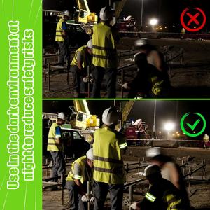 Banda Reflectante - Equipo de Alta Visibilidad para Caminar de Noche, Correr, Ciclismo, Motociclismo, Camping, Senderismo y Ciclismo |   Uso Múltiple - Product Image 4