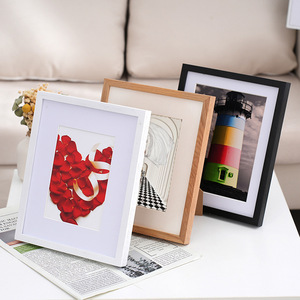 Bán nóng đơn giản thời trang rắn gỗ sồi Khung ảnh khung gỗ tự nhiên cho bán buôn - Product Image 3