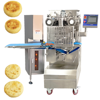 Machine automatique de fabrication d'arepas, de pupusas, de mochi de pommes de terre et de tikki de pommes de terre en acier inoxydable de bonne qualité