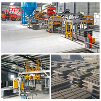 Machine à fabriquer des briques automatique contrôlée par PLC Hongfa QT10-15F, haute efficacité pour les projets de développement de logements