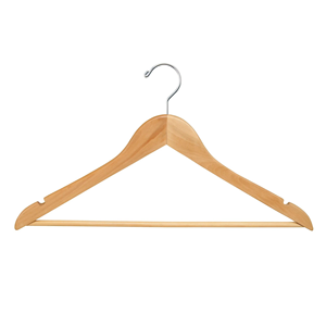 ไม้แขวนเสื้อพลาสติกกันลื่นลายไม้ ชุด 3 ชิ้น ลดราคา - Product Image 3