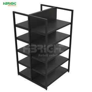 Estante Rómbico de Doble Columna de Acero Inoxidable Negro de Alta Calidad, Tamaño Personalizado - Product Image 5