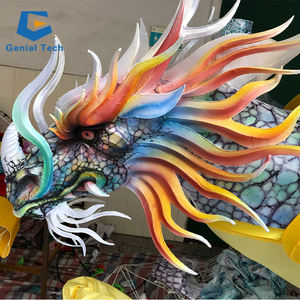 JN-FL-RT99 등불 축제 중국어 드래곤 헤드 - Product Image 3