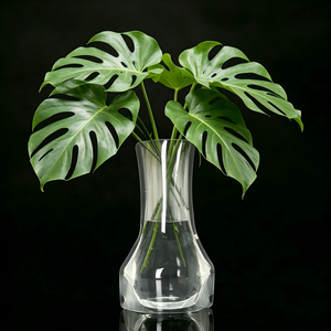 Custom Design Leak-Proof Stand Up Bouquet Water Retainer <b>Bag</b> Flower Vase Shape Pouch Plants Hydroponic Plastic <b>Bags</b> - Product Image 1