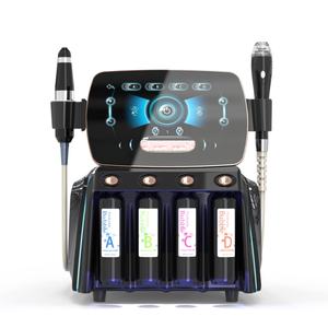 Dispositivo Mejorado 2 en 1 de Burbujas de Oxígeno para Limpieza Facial y de Poros, Rejuvenecimiento de la Piel, Dermoabrasión, Equipo de Belleza Facial - Product Image 1