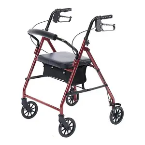 8公斤寓言可折叠站立和坐着轮椅残疾助行器康复治疗手推车