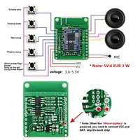 Module de réception audio QCC3034 BT 5.1 prenant en charge APT-X APTX-HD, carte d'amplificateur de puissance 3.6-5.5V
