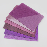 Feuille de stratifié acrylique ALANDS, feuille acrylique double face à paillettes pour décoration d'anniversaire, décoration de gâteau DIY avec découpe laser