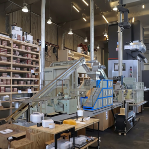 Estampage automatique toilette mélange prix faisant la machine petite ligne production barre de savon - Product Image 1