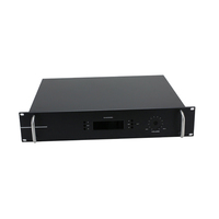 Boîtier électronique pour amplificateur audio en aluminium 2U de 19 pouces, châssis industriel en rack SGCC